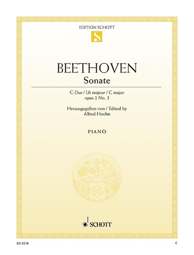 Sonate 03 C Opus 2/3